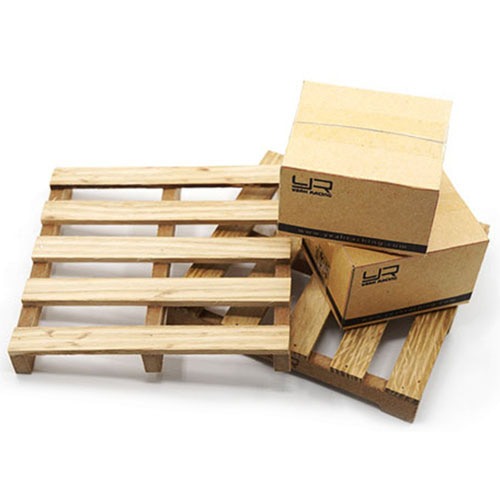 YA-0399 1/10 RC Crawler Truck Accessory Wooden Loading Pallet