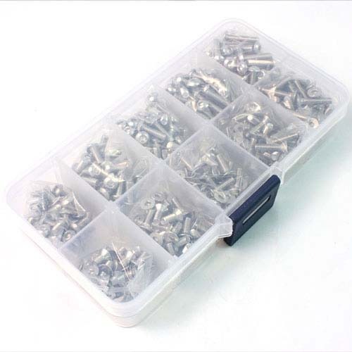 [#SSS-400] Stainless Steel Screw Assorted Set (400pcs) 나사셋트