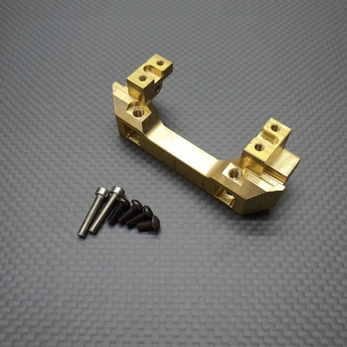 Brass front bumper &amp; servo mount for Traxxas TRX-4 황동서보마운트