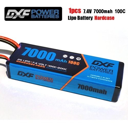 [행사]DXF 배터리 리튬7.4v 7000mah 100c(2S) DXF 정품