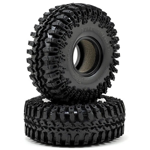 [#Z-T0056] [2개] Interco IROK 1.55&quot; Scale Tires (크기 111 x 43.7mm)