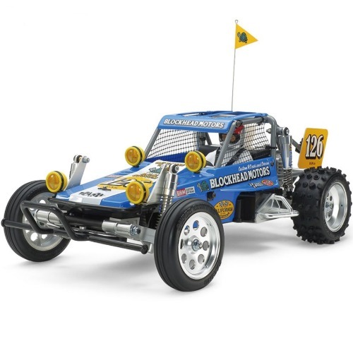 [#TA58695] [미조립품｜바디도색완료] 1/10 Wild One Blockhead Motors 2WD Buggy Kit (타미야 와일드원 블락헤드 모터)