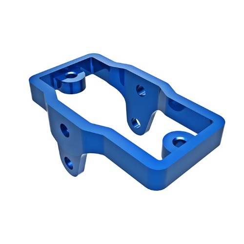 AX9739-BLUE Servo mount, 6061-T6 aluminum (blue-anodized)