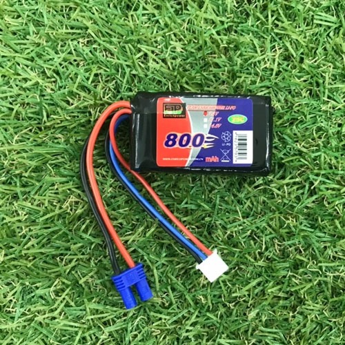 소형 리포배터리) EP파워 800mah 7.4V 25C EC2 (LOSI MINI-B,MINI-T 2.0,MINI JRX 용)