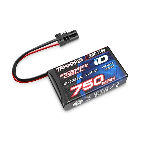 [입고 완료]CB2821 750mAh 7.4V 2-Cell 20C LiPo Battery  TRX4M배터리