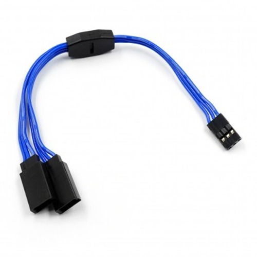 YEAH RACING 150MM 60-CORE Y HARNESS HIGH CURRENT SERVO WIRE (JR/FUTABA PLUG) y케이블