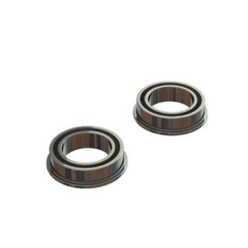 ARA620004 FLANGE BALL BEARING 10X15X4MM (2RS) (2PCS)