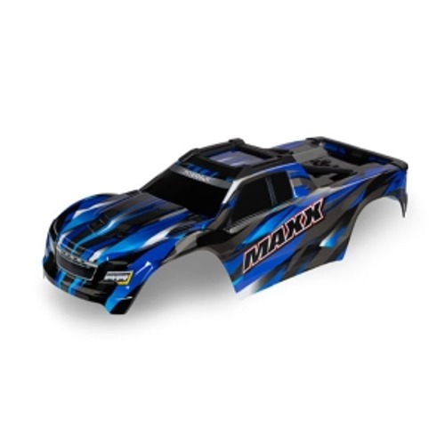 AX8918A Body, Maxx®, blue - painted, decals applied - 352mm wheelbase