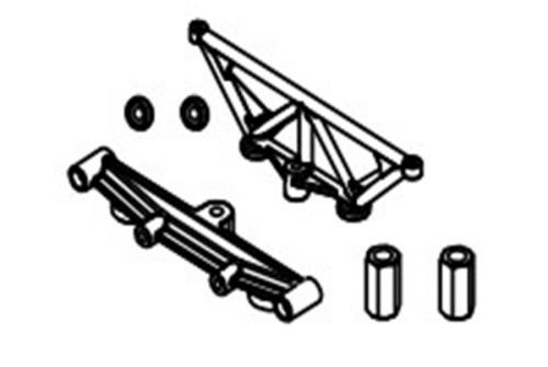 Front and rear of car shell fixing (YK6101)