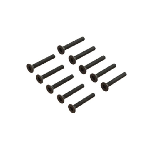 ARA702018 Flat Head Screw M1.6x12mm (10pcs)