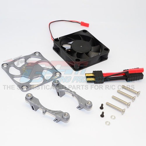 [#TXM018FAN-GS] X-Maxx Aluminium Motor Heatsink With Cooling Fan