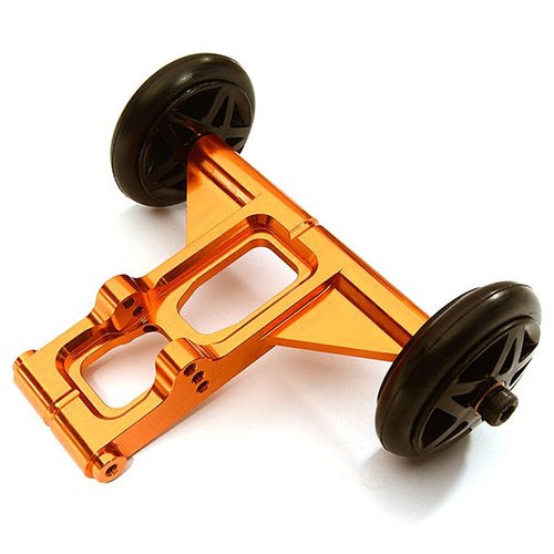 C28674ORANGE Billet Machined Wheelie Bar Set for Arrma 1/8 Kraton 6S BLX (Orange) (아르마 #AR320366 옵션)