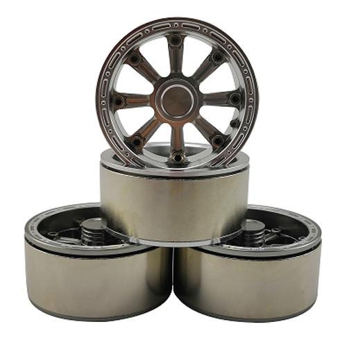 (4PCS 한대분, 메탈 비드락 휠) 1.9&quot; Aluminum Beadlock Crawler Wheels 4pcs GTCW19001C