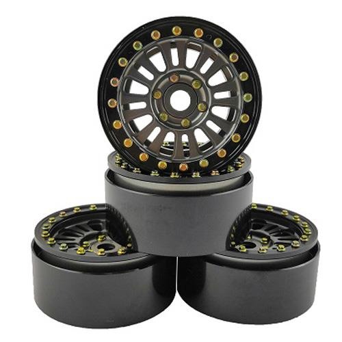 (4PCS 한대분, 메탈 비드락 휠) 1.9&quot; Aluminum Beadlock Crawler Wheels 4pcs GTCW01001