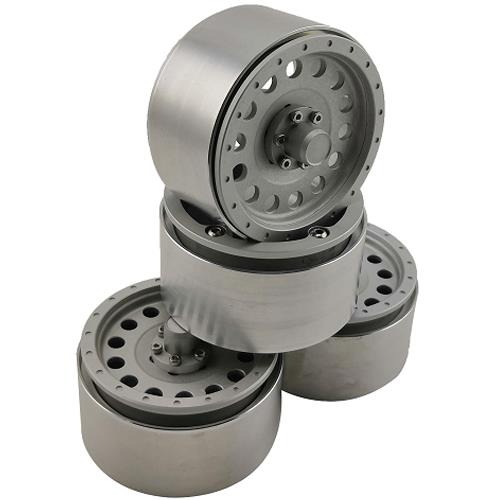 (4PCS 한대분, 메탈 비드락 휠) 2.2 Aluminum Beadlock Crawler Wheels 4pcs GTCW02206B