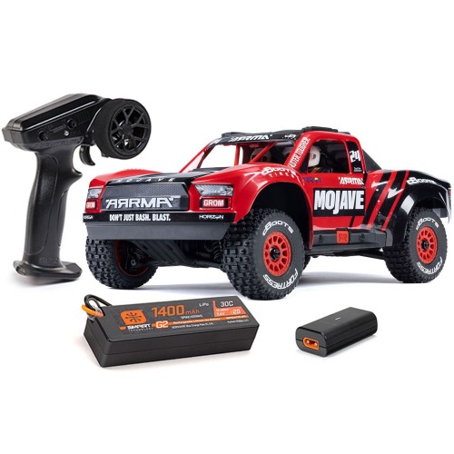 [ARA2104T1] 1/18 Mojave Grom MEGA 4WD 380 Brushed Electric Desert Truck RTR (Red/Black) 모하비 그롬