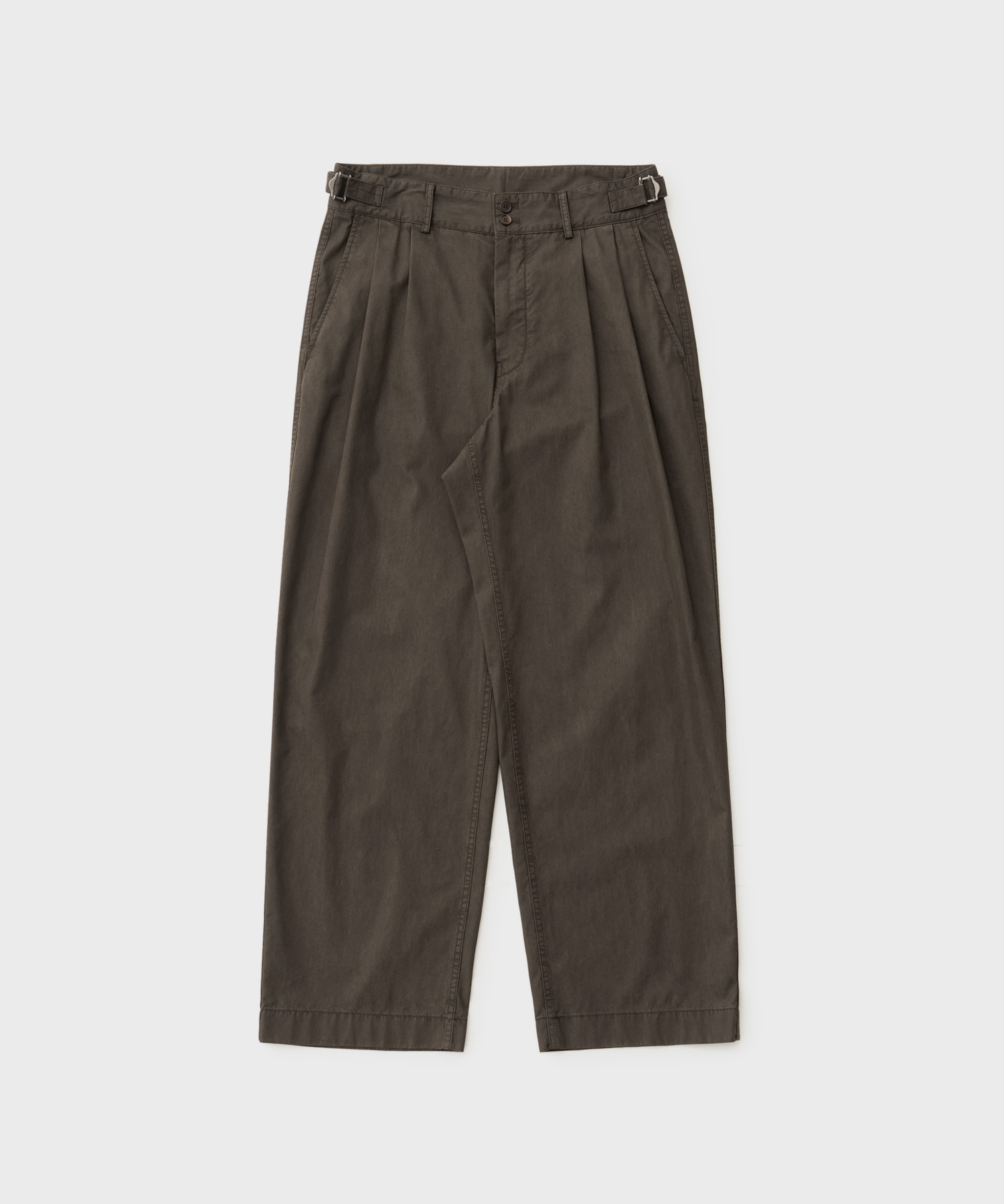 24SS Santiago Garment Pants (Mild Brown)