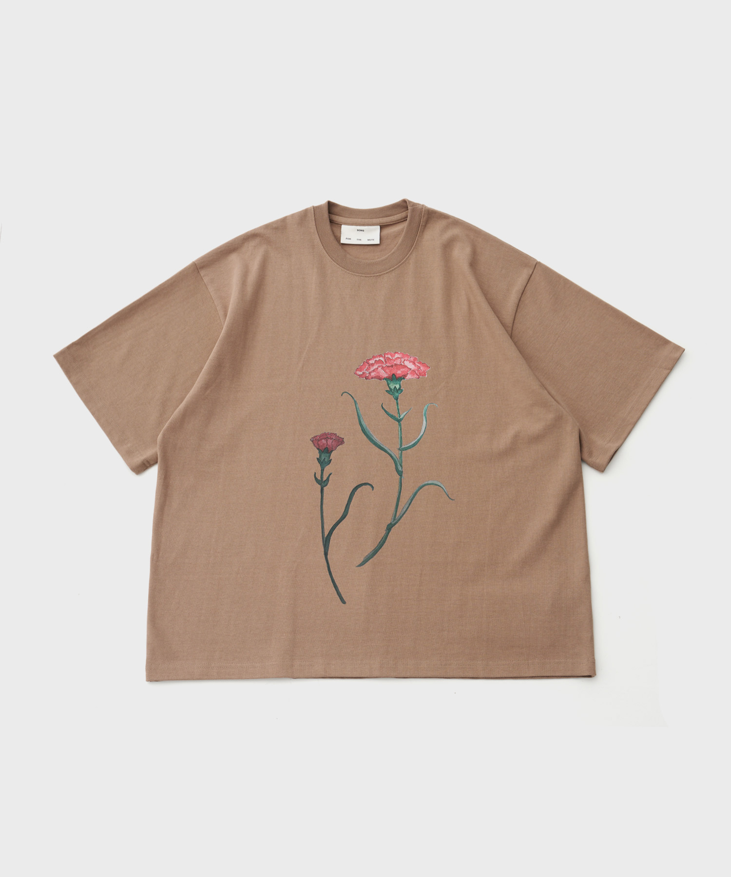 Romance Gym Tee_Soft Roots Jersey (Dusty Pink)