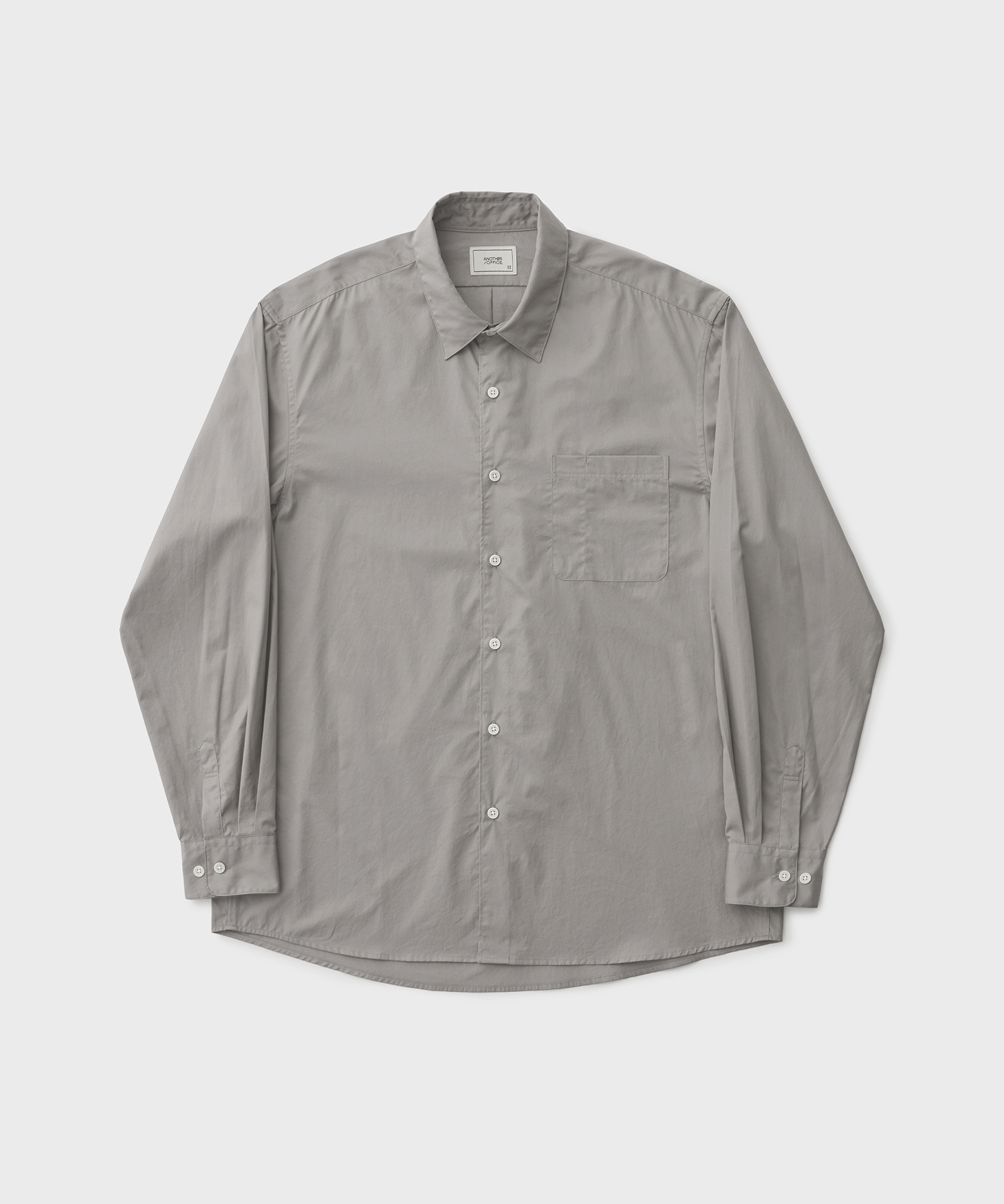 23AW Down Town Shirt (Concrete)