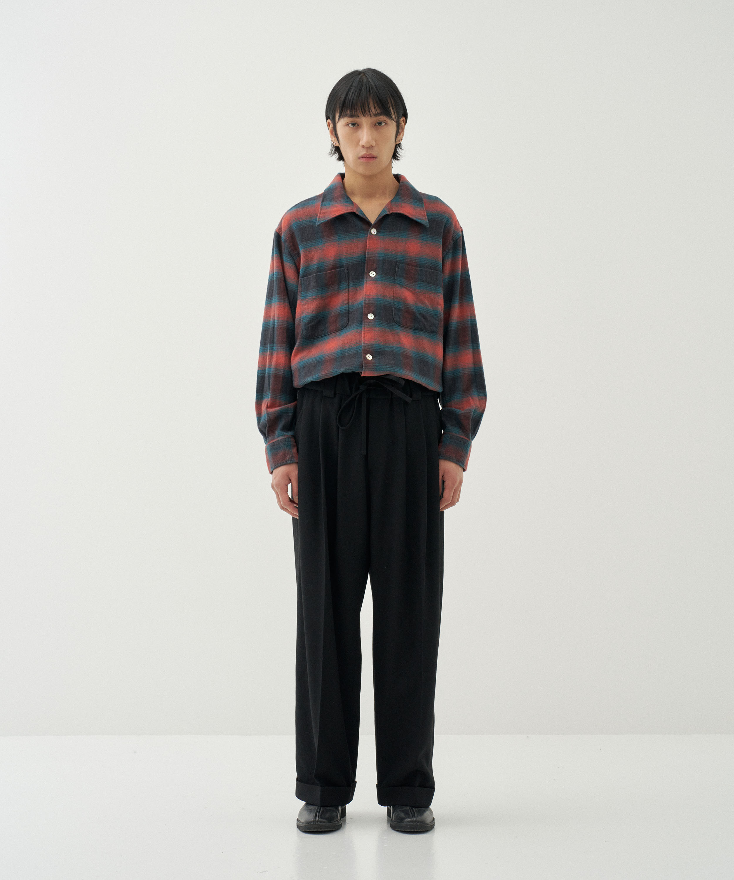 Wide Easy Trousers (Black)