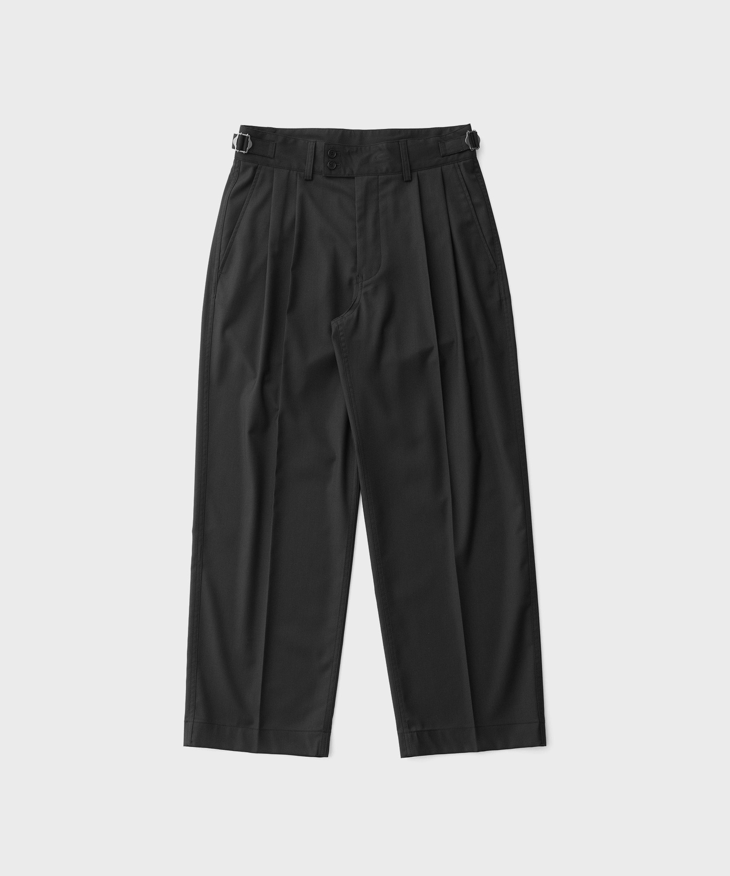 24SS Santiago Slacks (Black)