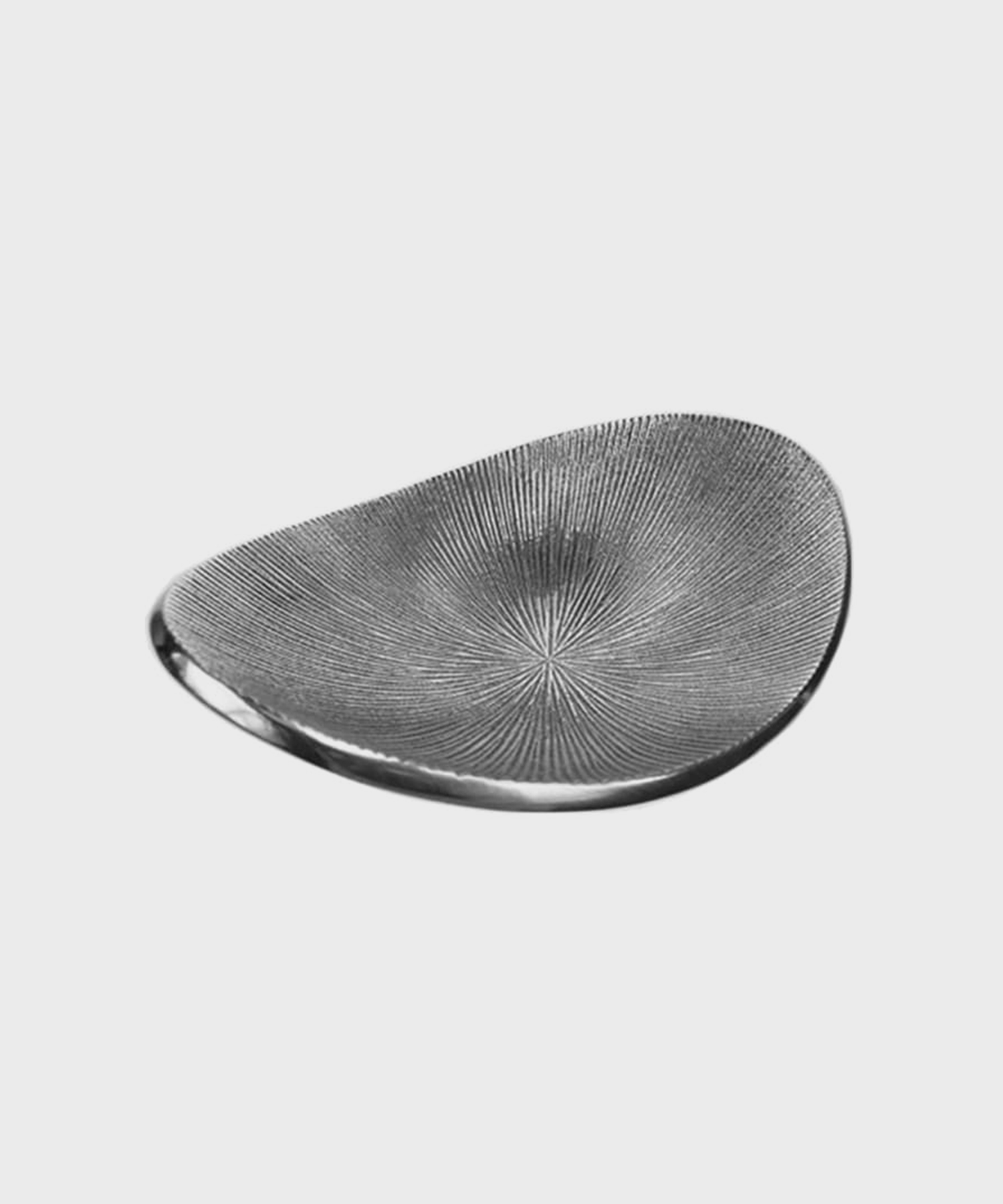 Aluminium Oval Tray (Silver)