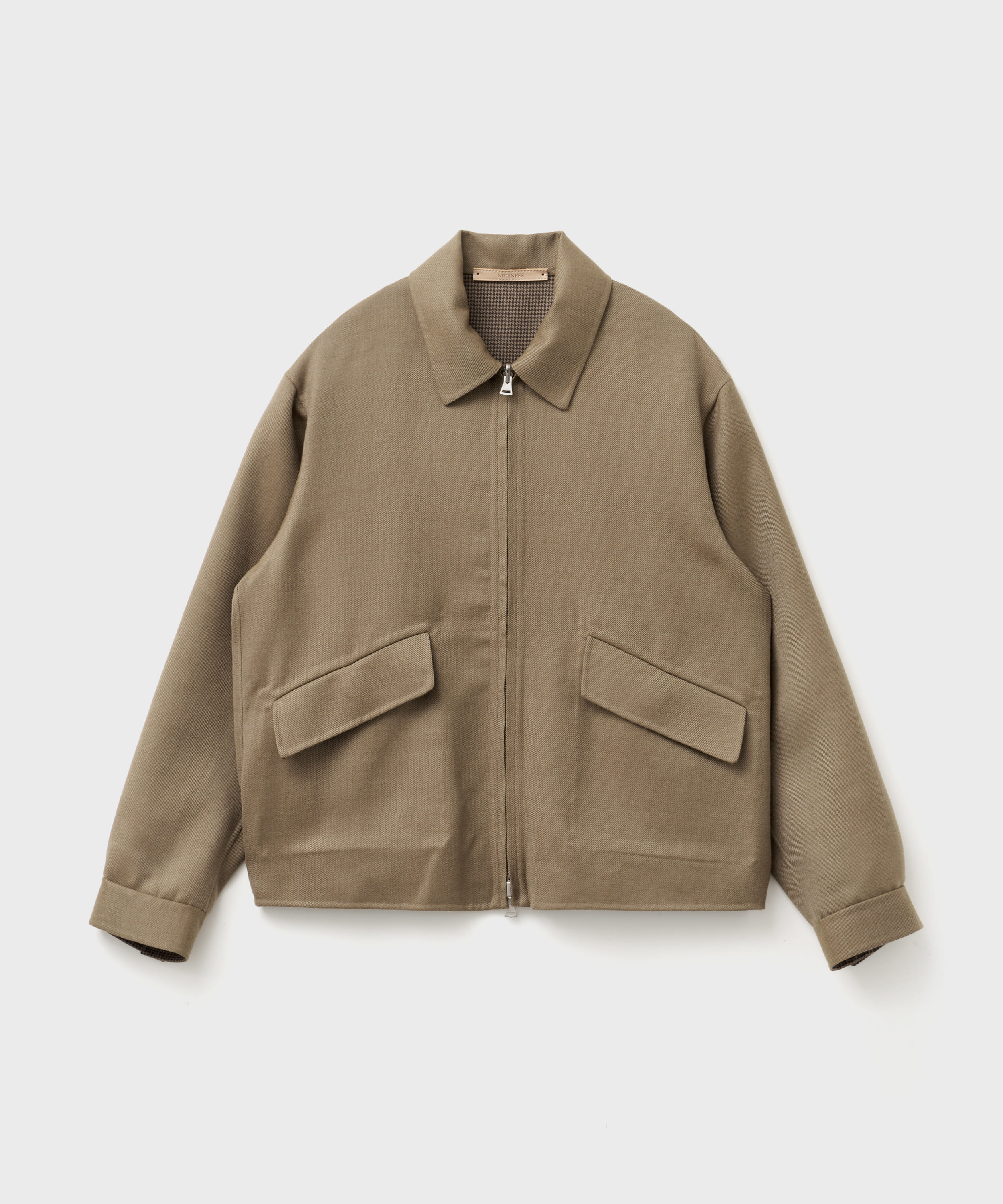 H.Kent Reversible Hiker Jacket (Beige) - swallow lounge