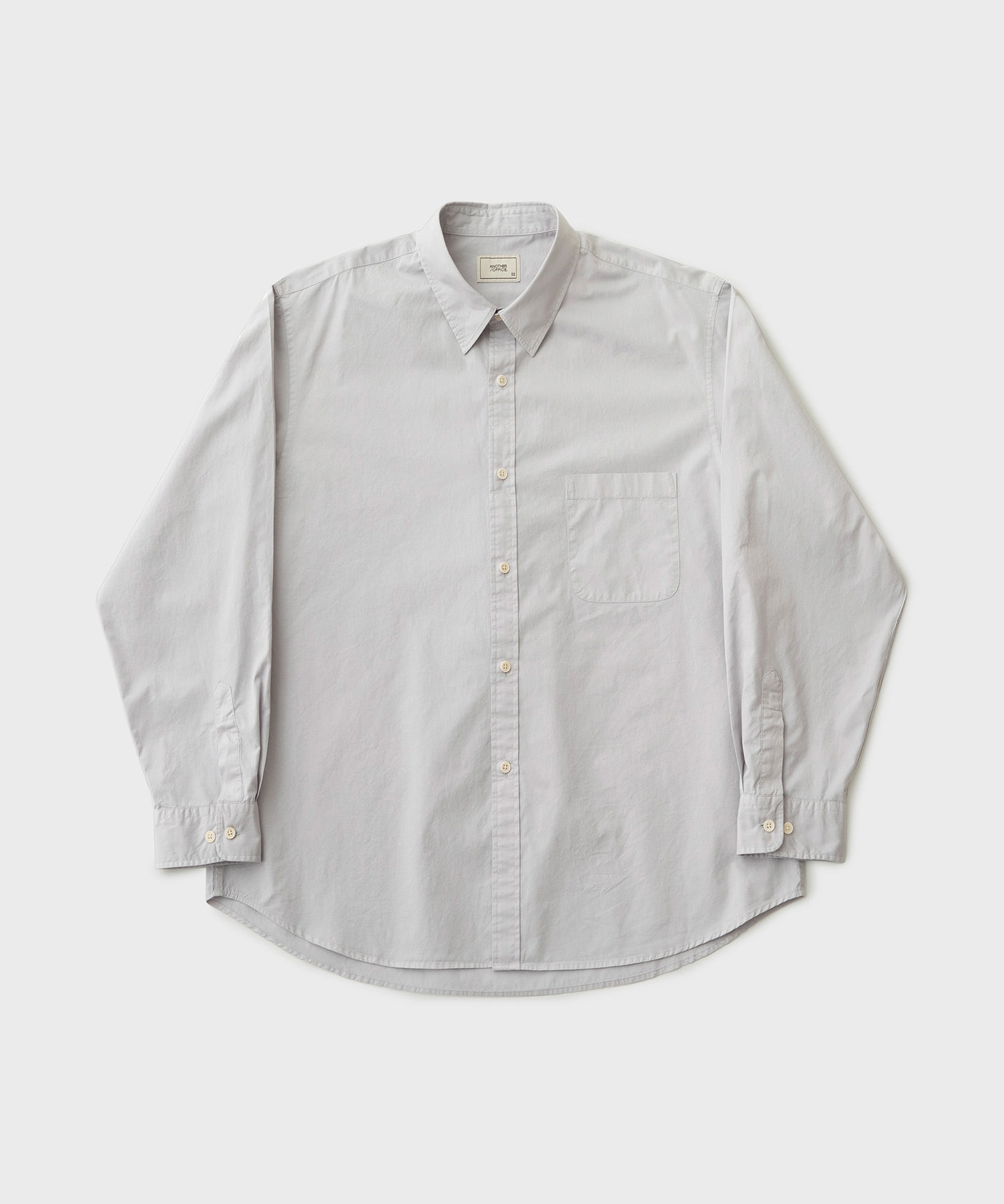 23SS Bold Garment Shirt (Dove Gray)