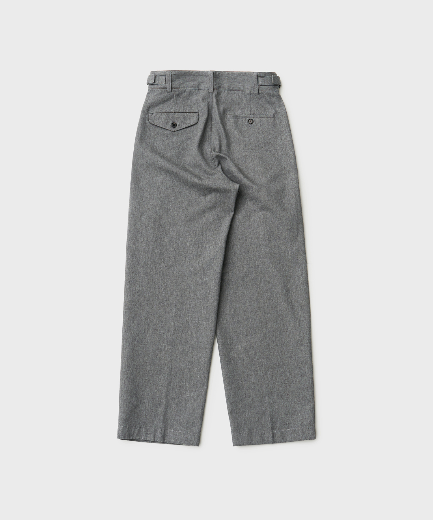 23AW Santiago Officer Pants (Heather Gray)