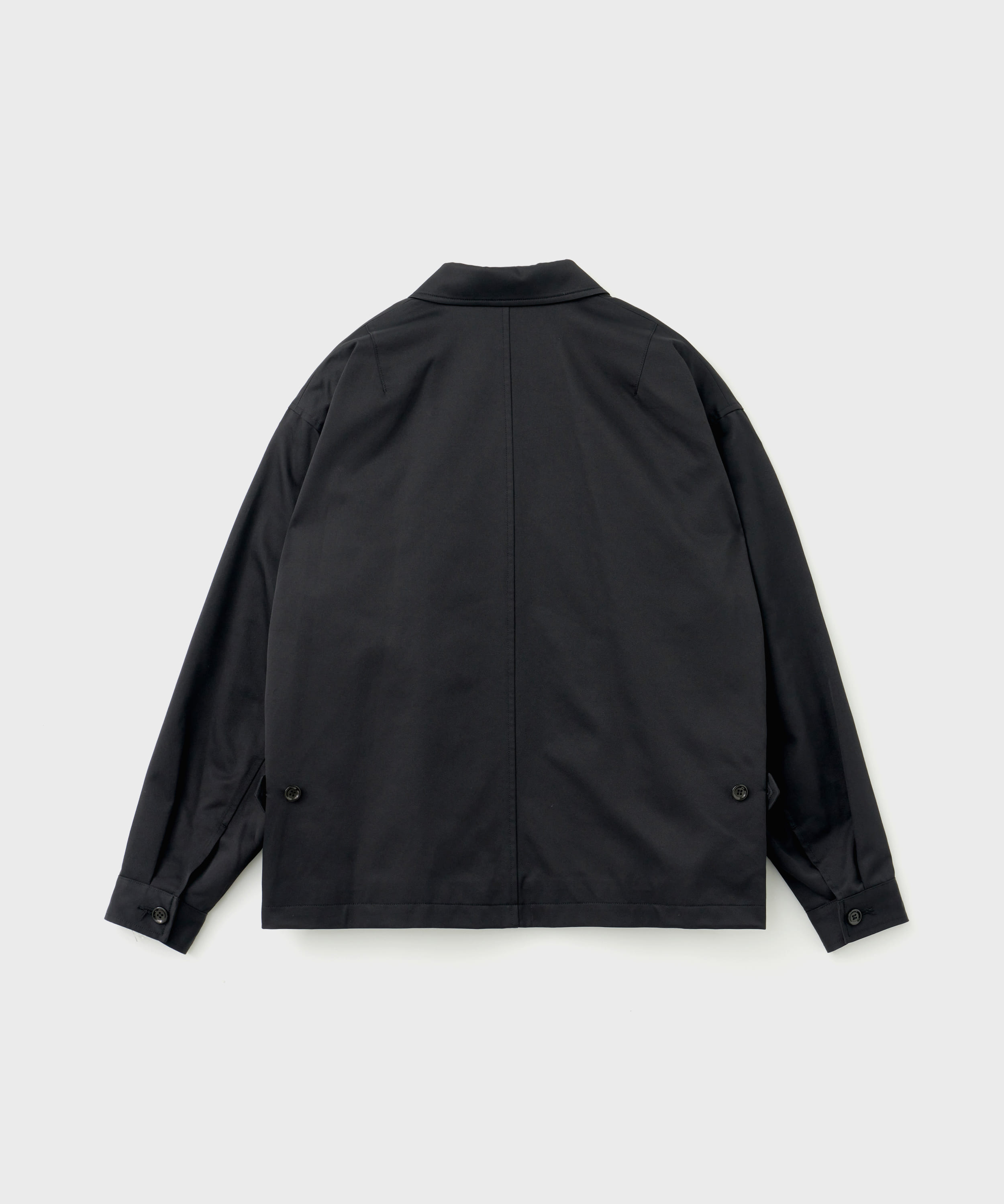 Numbered Zip-up Jacket (Black)