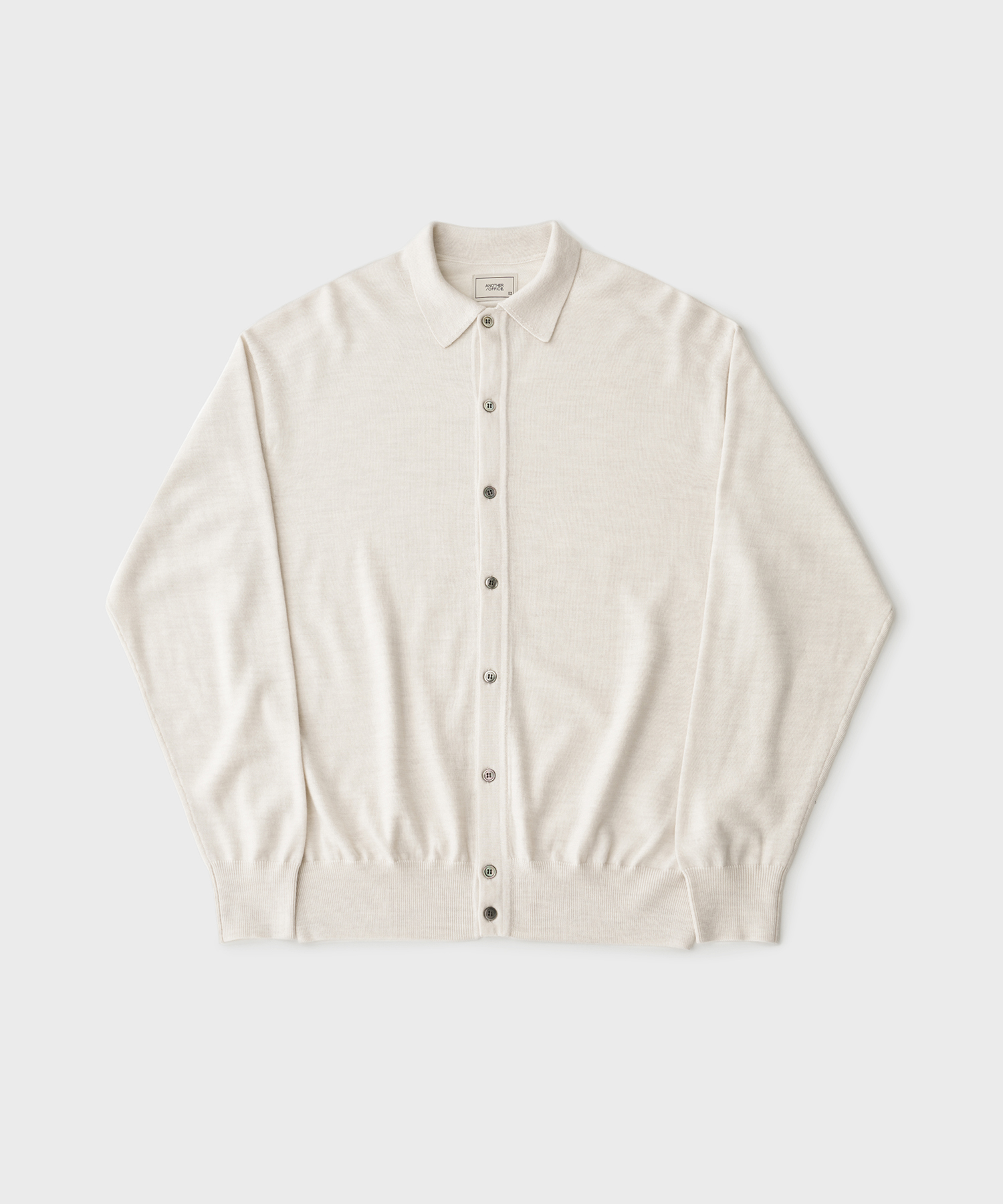 23AW Crepuscule Knit Shirt For Another Office (Oatmeal)