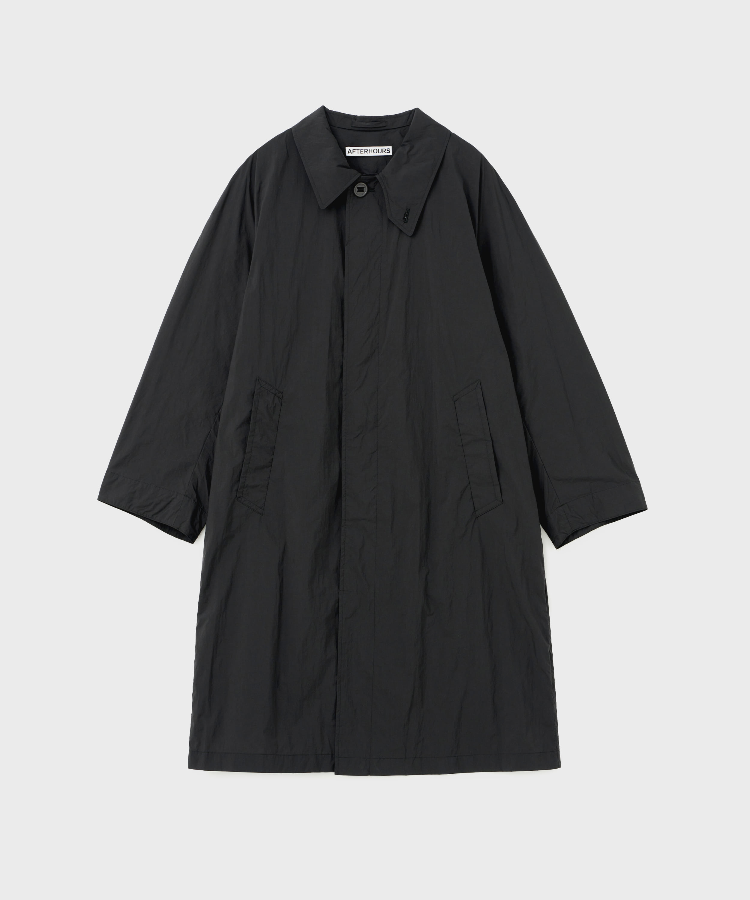 Balmacaan Coat (Charcoal)