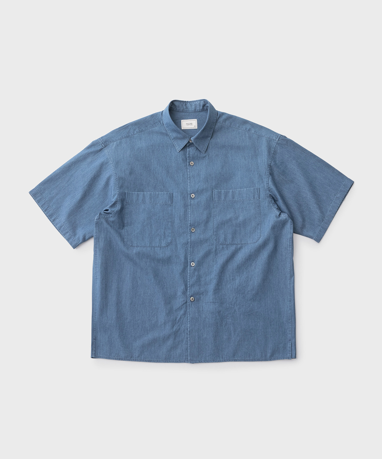 Writer Denim Shirt (Mid Blue)