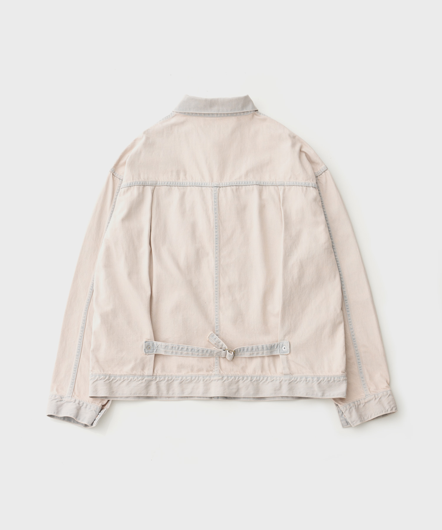 1st Type Denim Jacket Garment Dye (Pink)