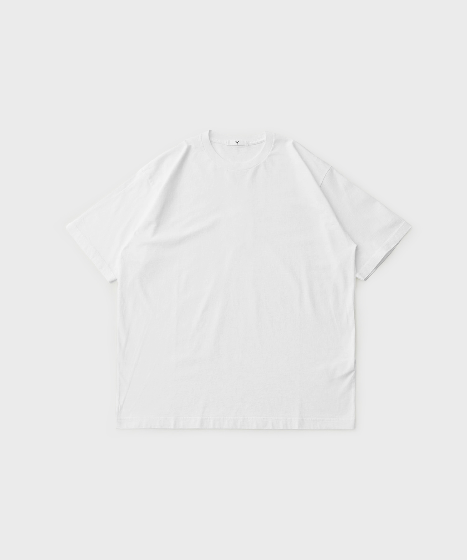 Organic Cotton Jersey SS T Shirt (White)