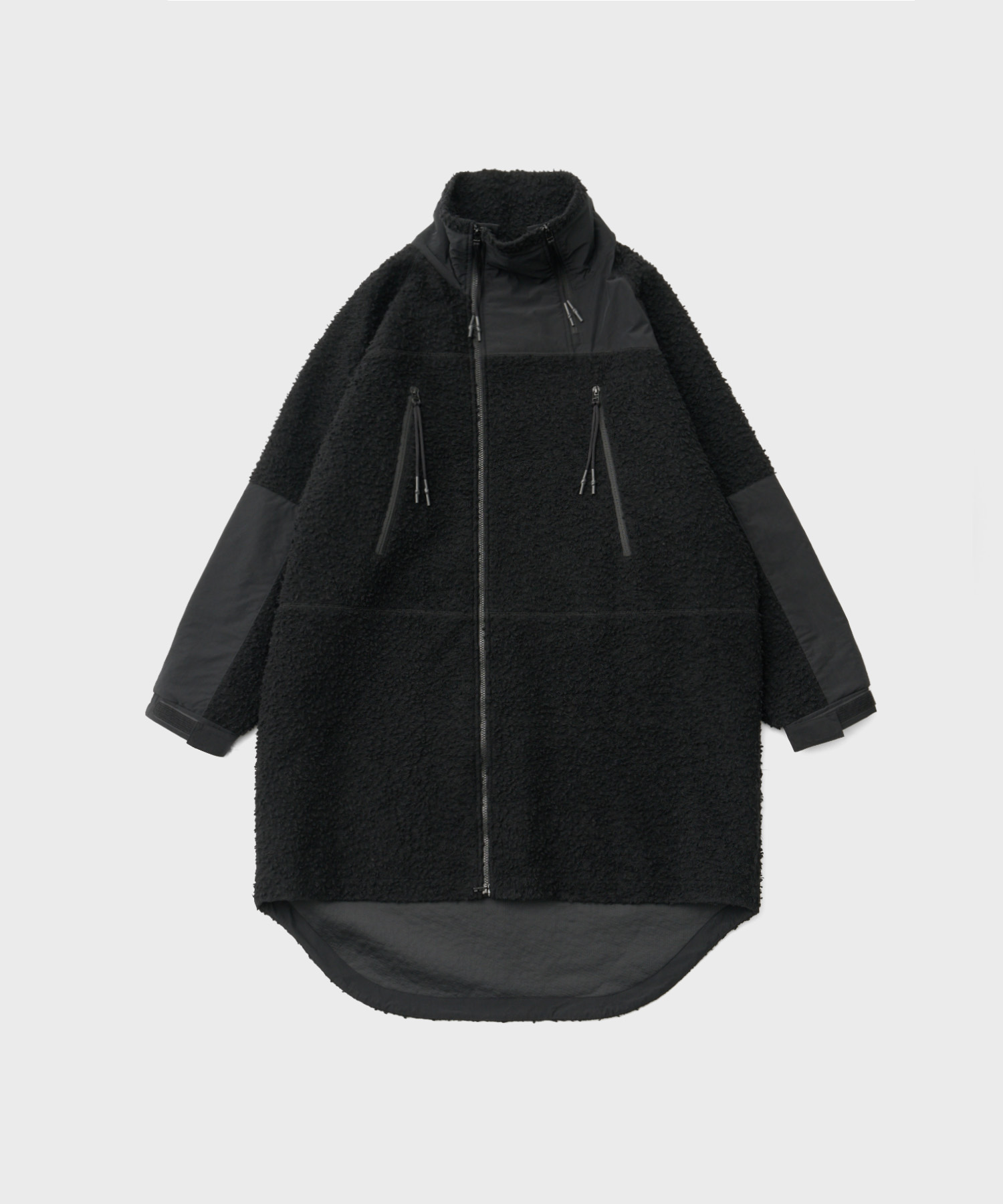 Functional Boa Monster Parka (Black)