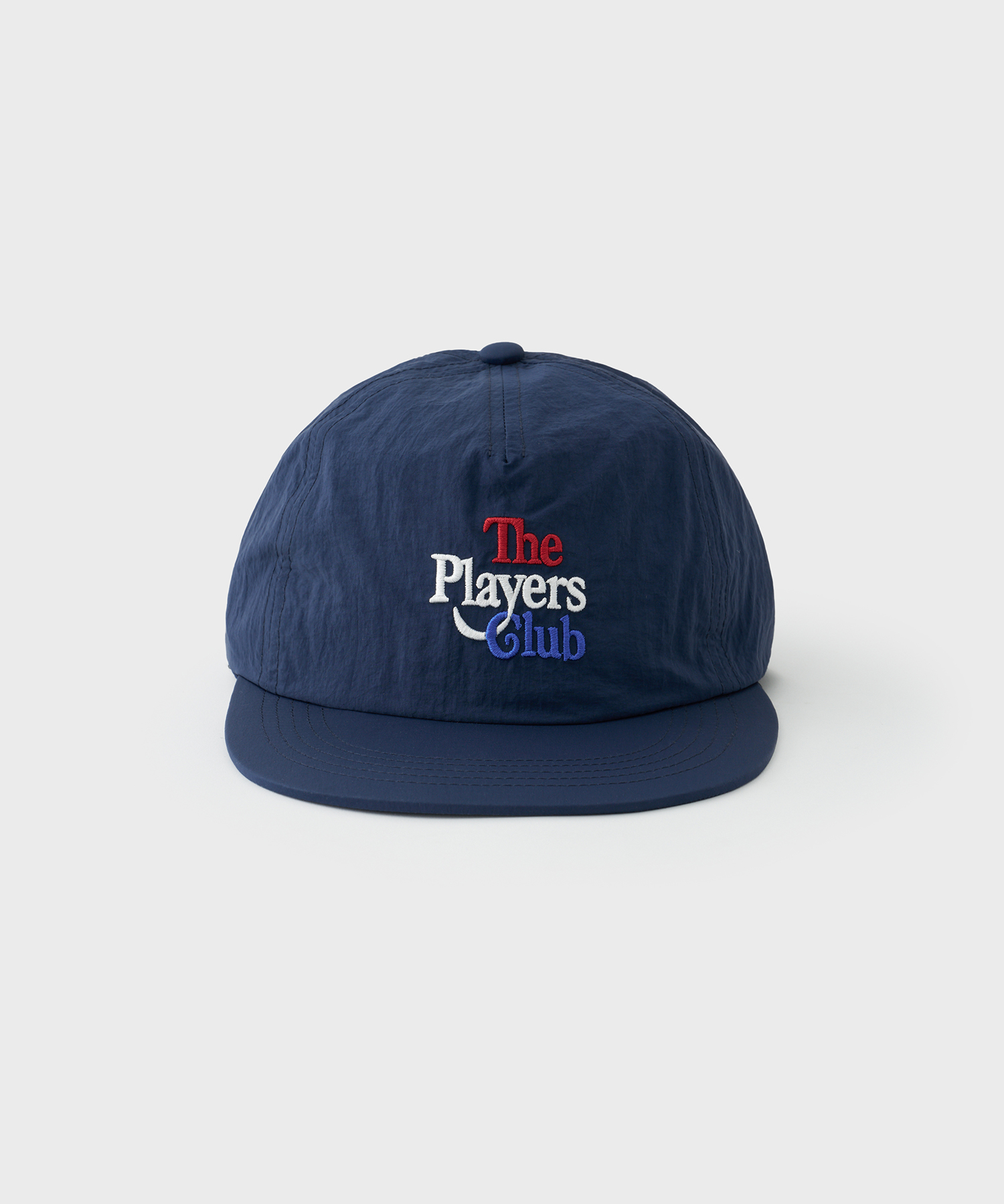 Nylon EMB 5Panel Cap (Navy)