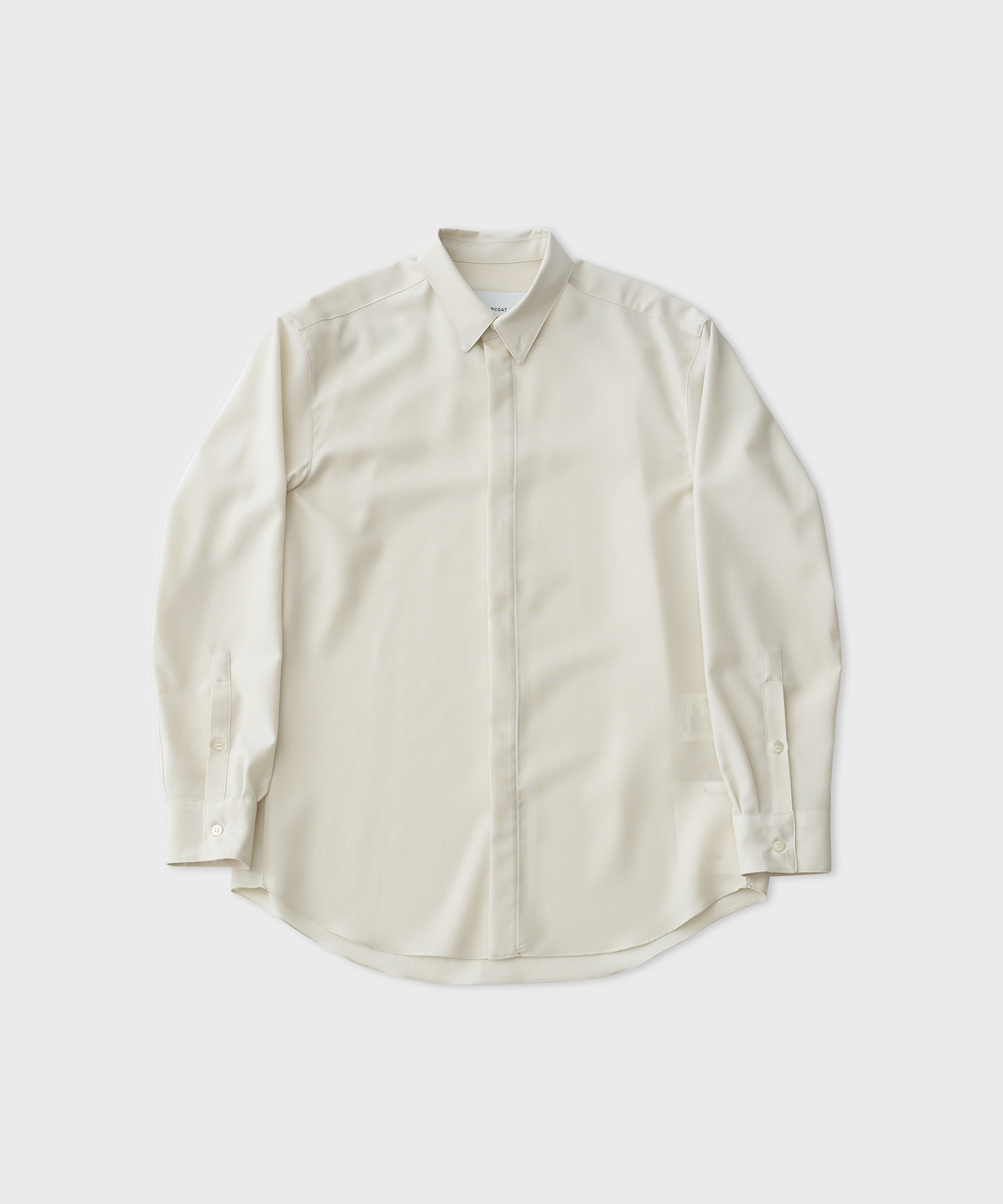 Dropped Shoulder Top Shirt (Ivory)