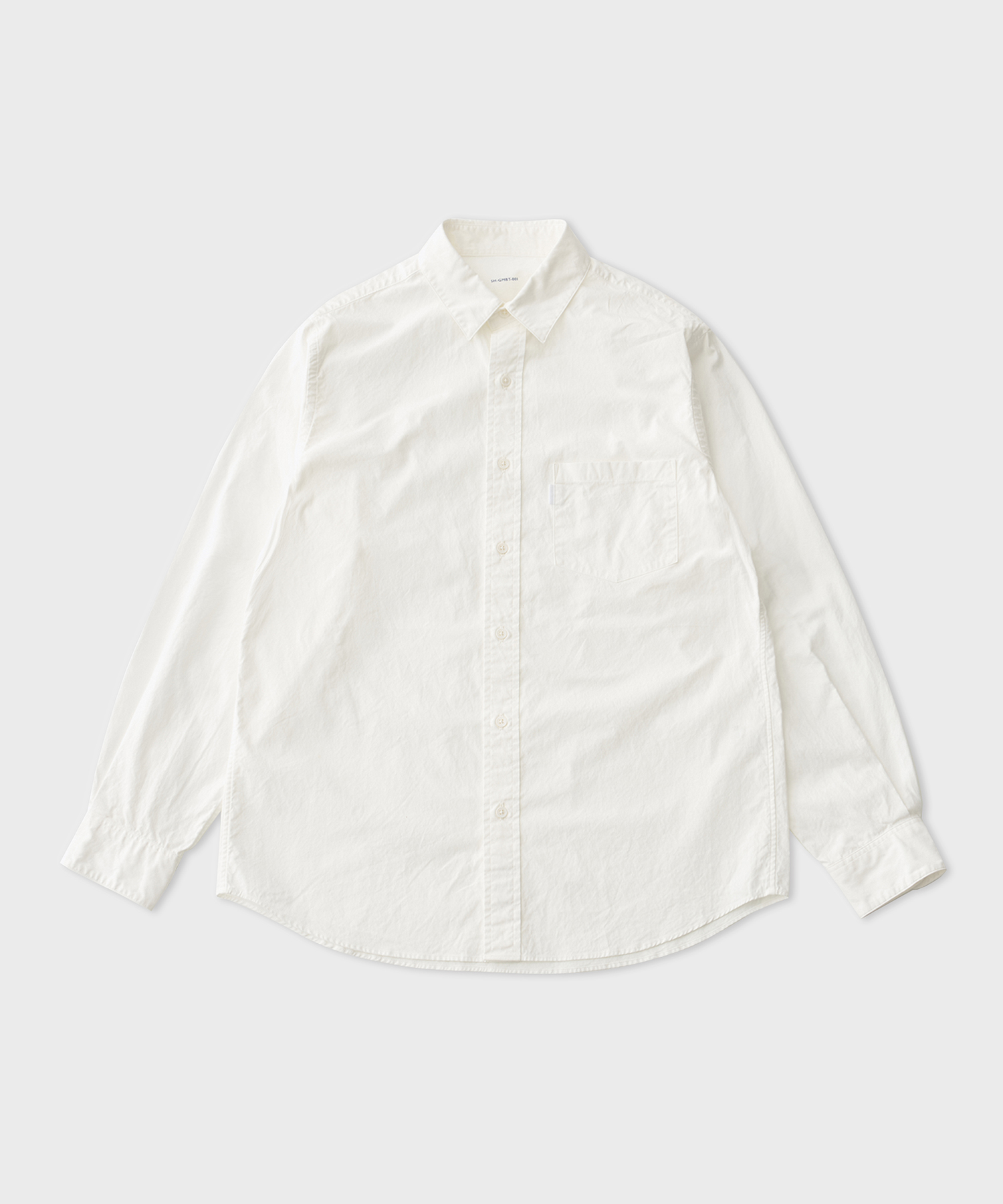 Regular Collar Shirt (White)