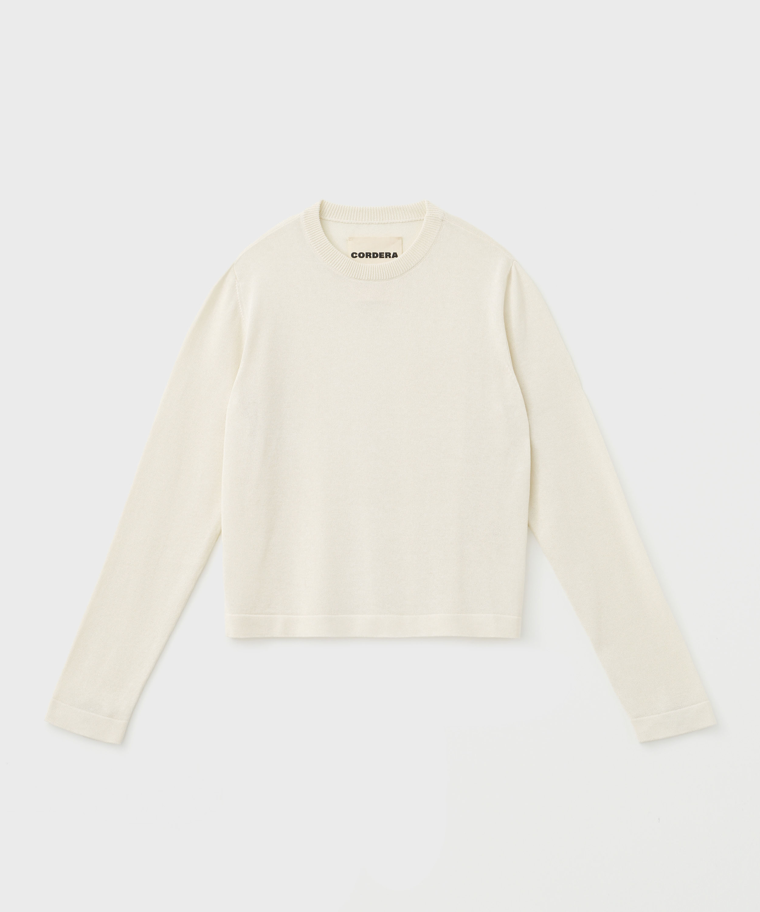 Viscose Knit T-Shirt (Marshmallow)