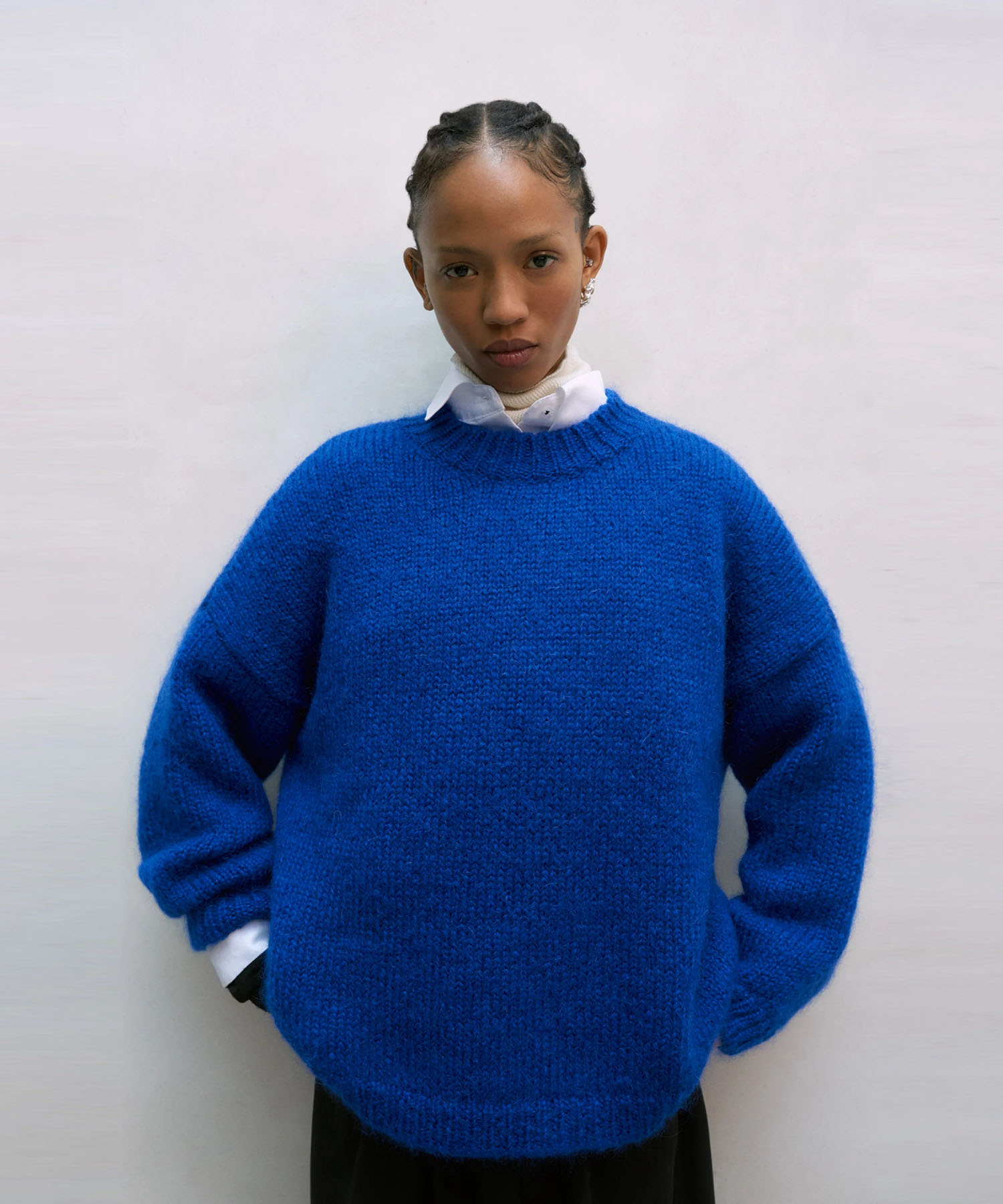 Mohair Sweater (Majorelle)