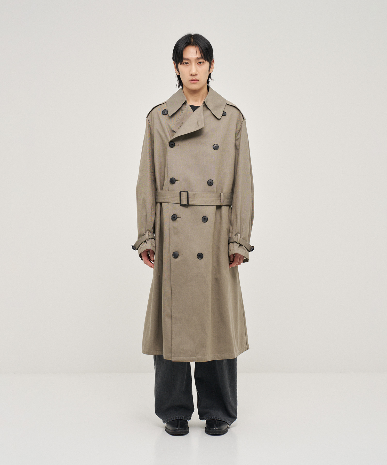Arther Trench Coat (Olive)