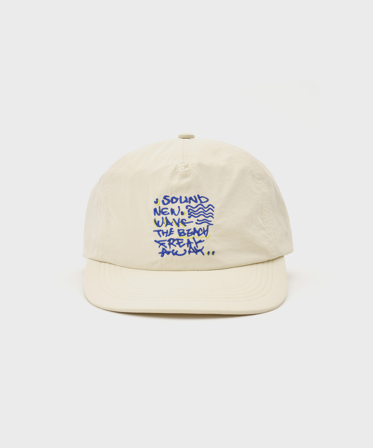 Nylon Emb 5Panel Cap (Off)