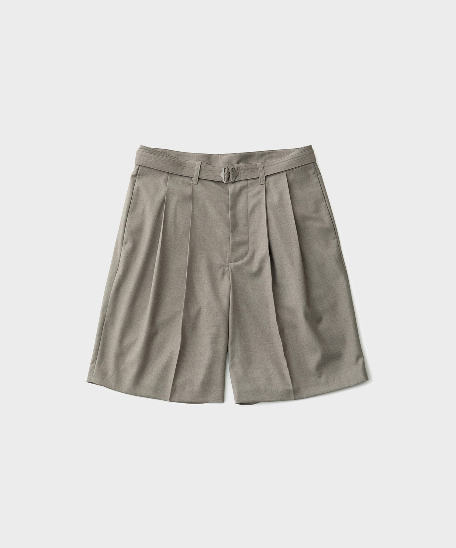 Hemingway Belted Shorts (Bamboo)