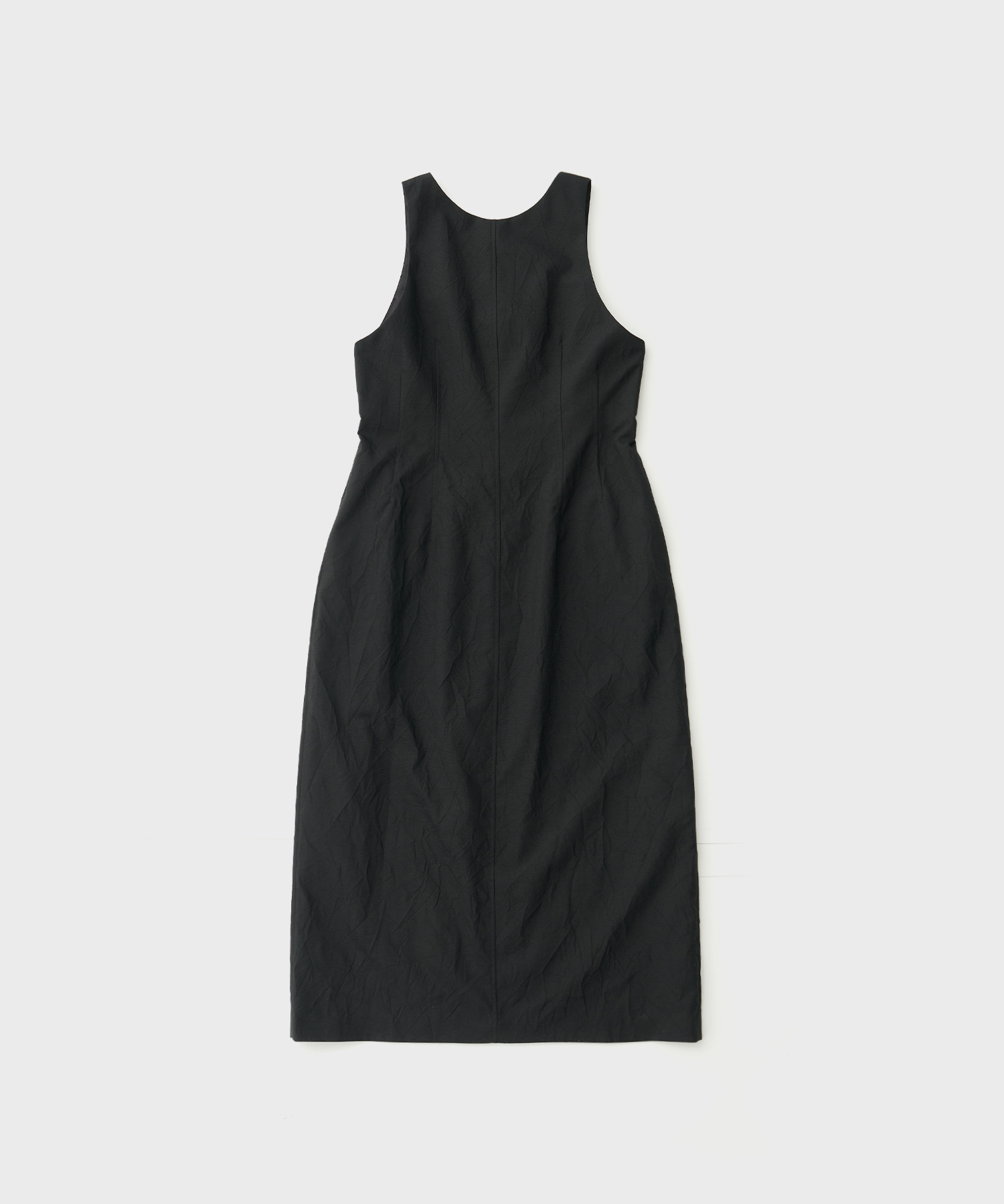 T/C Tropical Washer Dress (Black)