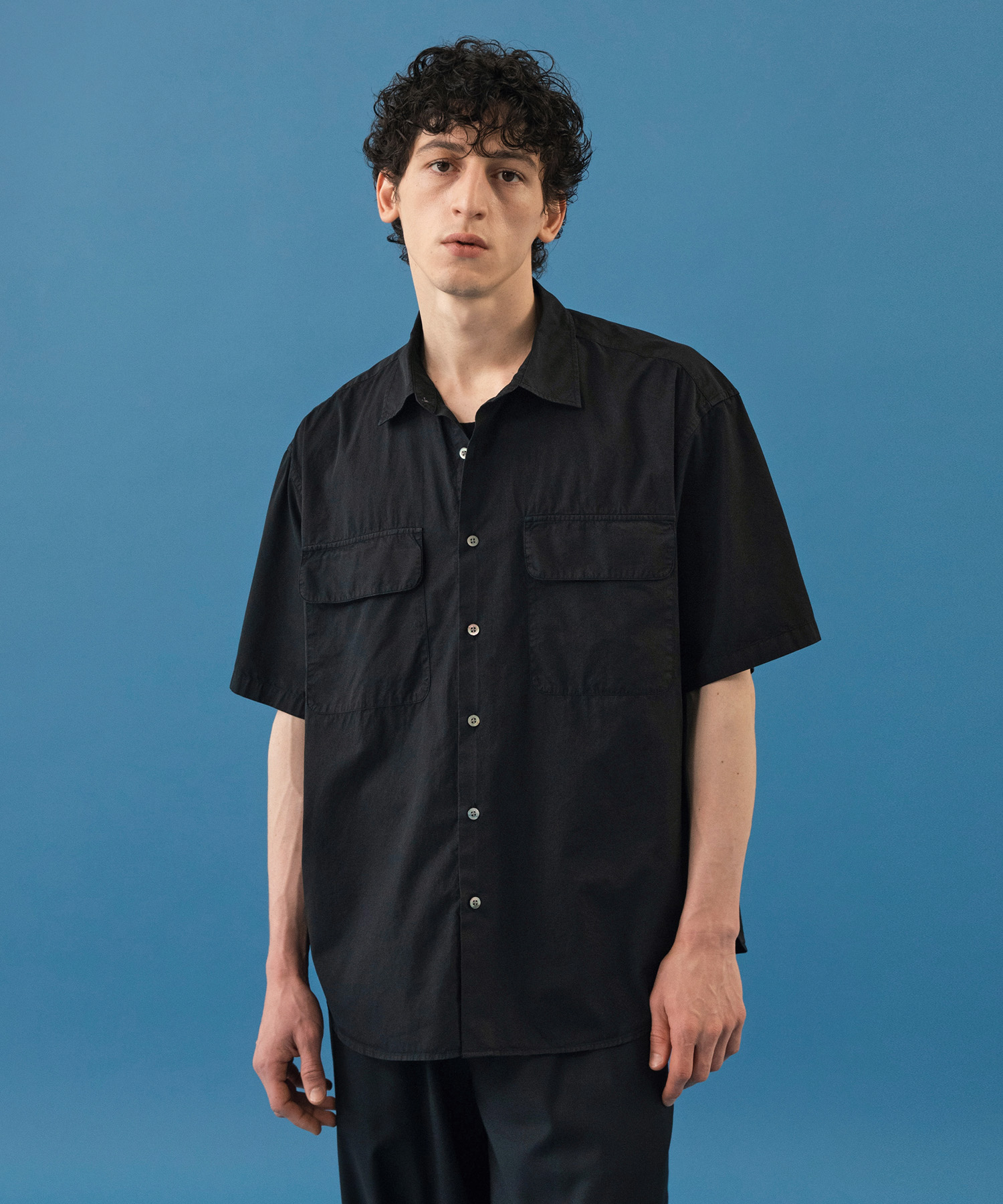 Volume Garment Shirt (Almost Black)