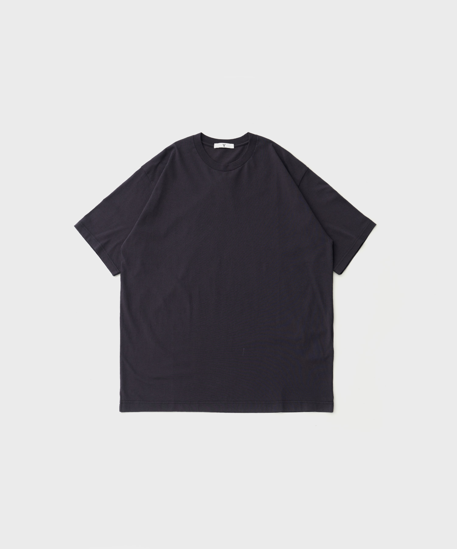 (w) Organic Cotton Jersey SS T Shirt (Navy)