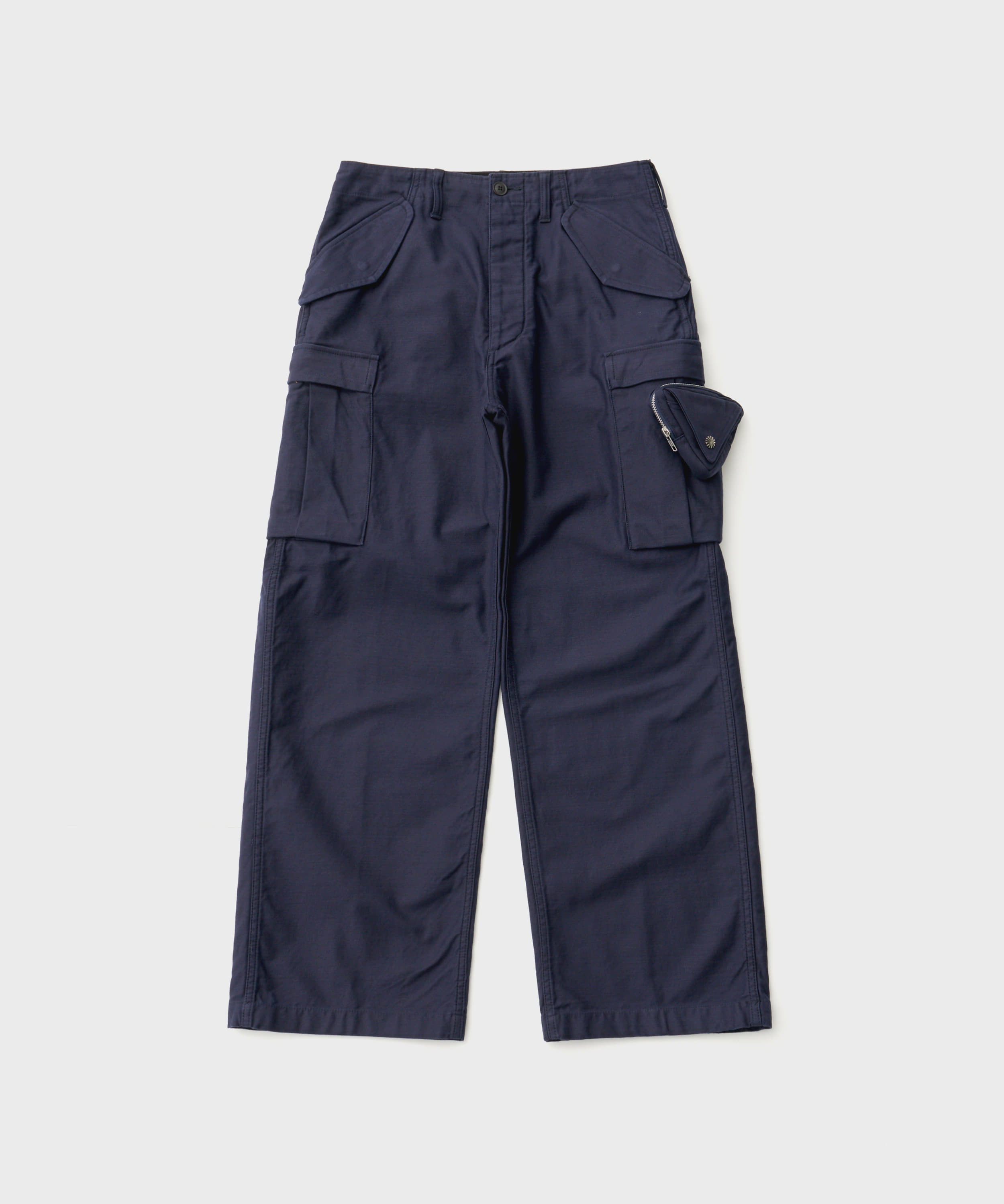 Cotton Cargo Pants (Navy)