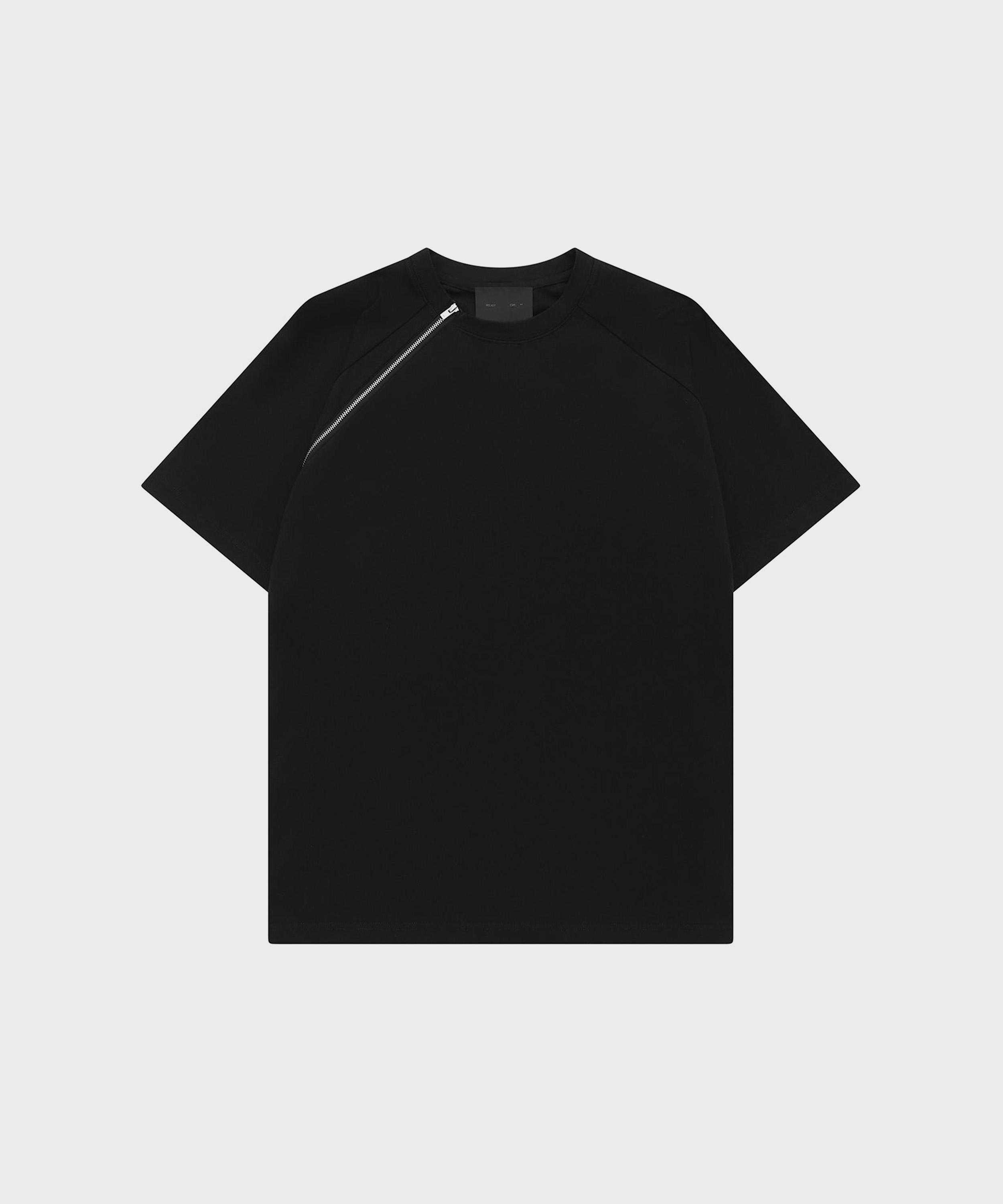 Sequence Zip T-Shirt (Black)