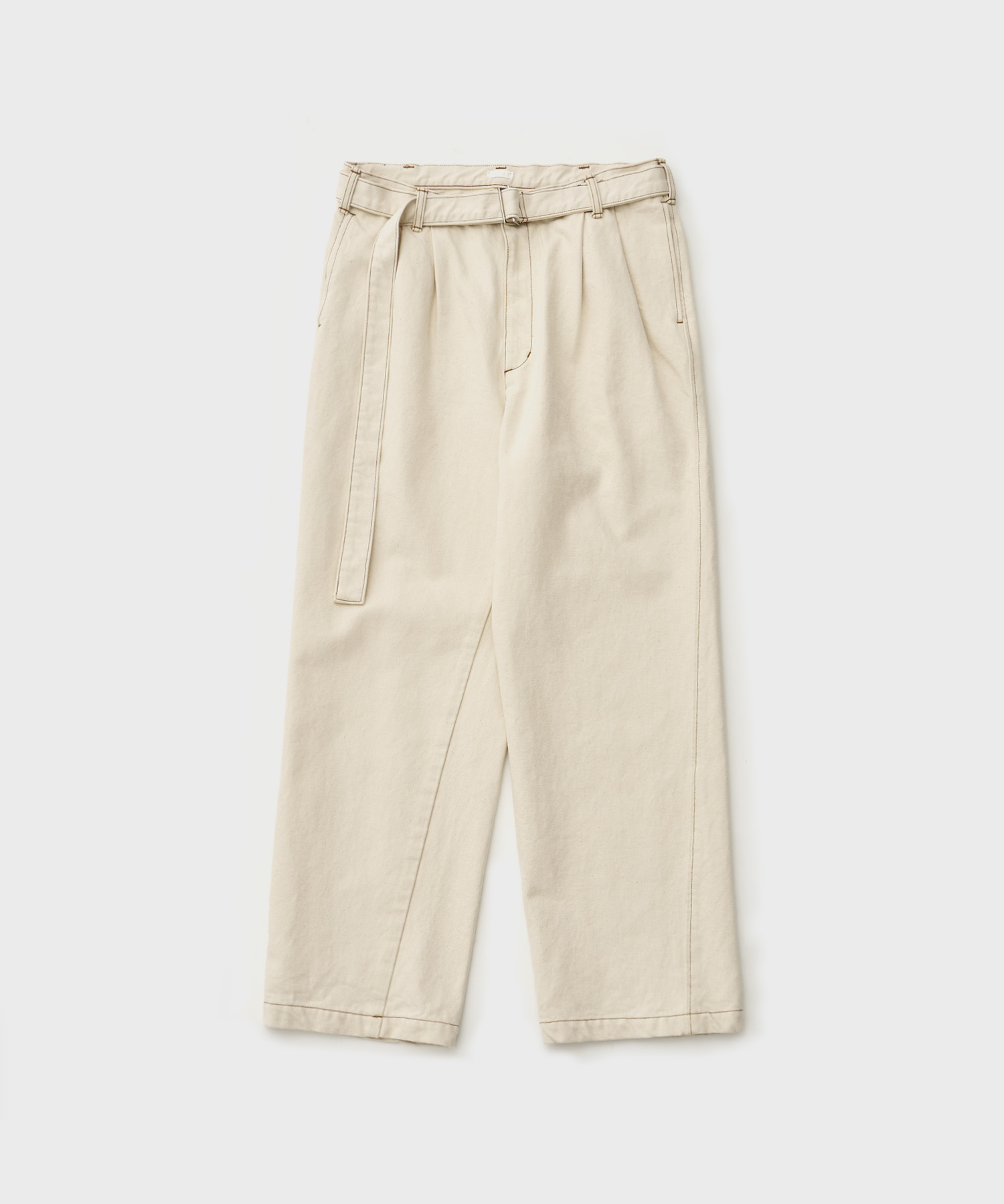 Dockers Belted 2 Tack Pants (Off White)